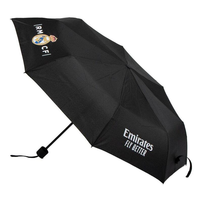 Pack De 4 Unidades - Paraguas Manual Plegable Real Madrid