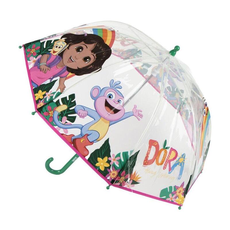 Pack De 4 Unidades - Paraguas Manual Poe Dora La Exploradora