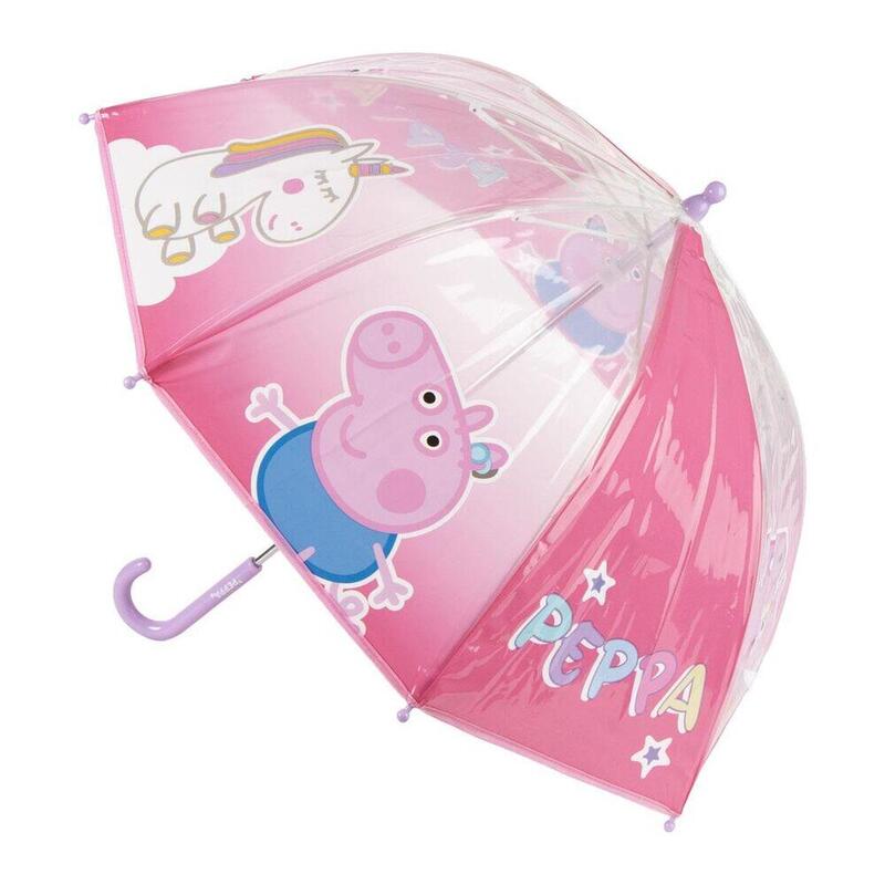 Pack De 4 Unidades - Paraguas Manual Poe Peppa Pig