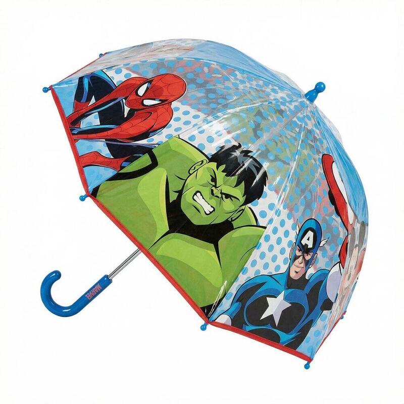 Pack De 4 Unidades - Paraguas Manual Poe Vengadores Avengers Marvel