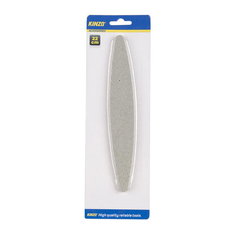 Pack De 4 Unidades - Piedra De Afilar Ovalada 22cm. Kinzo