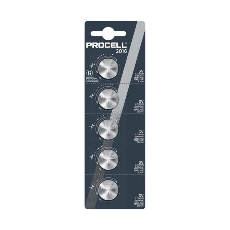 Pack De 4 Unidades Procell Pila Boton Litio Cr2025 3v Blister*5