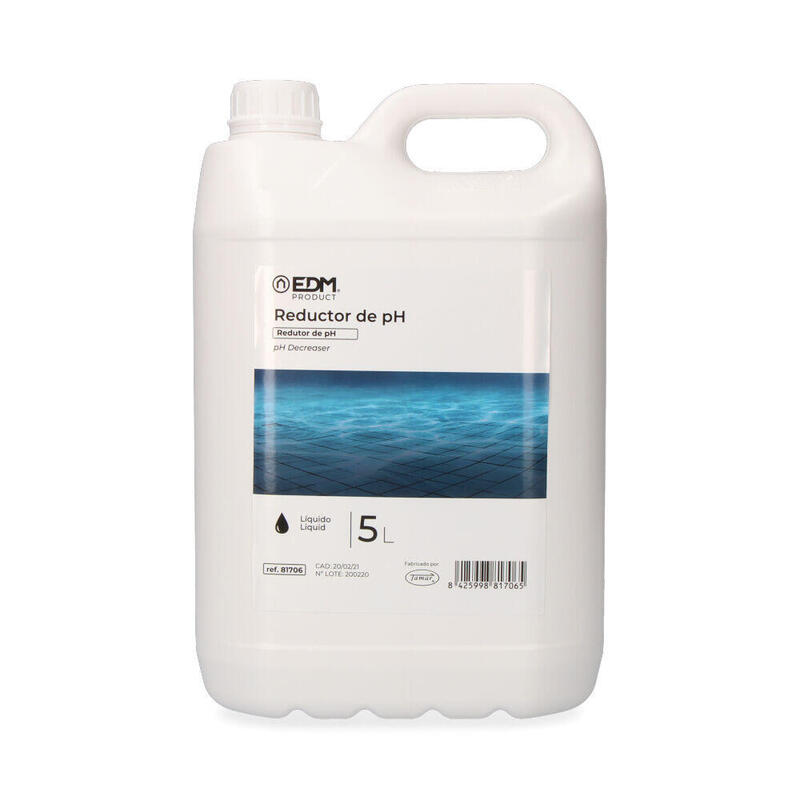 Pack De 4 Unidades - Reductor De Ph Líquido 5 L. Fusion