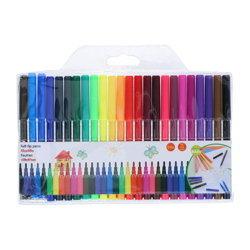 Pack De 4 Unidades - Rotuladores Topwrite Kids Colores Surtidos, 24 Uds