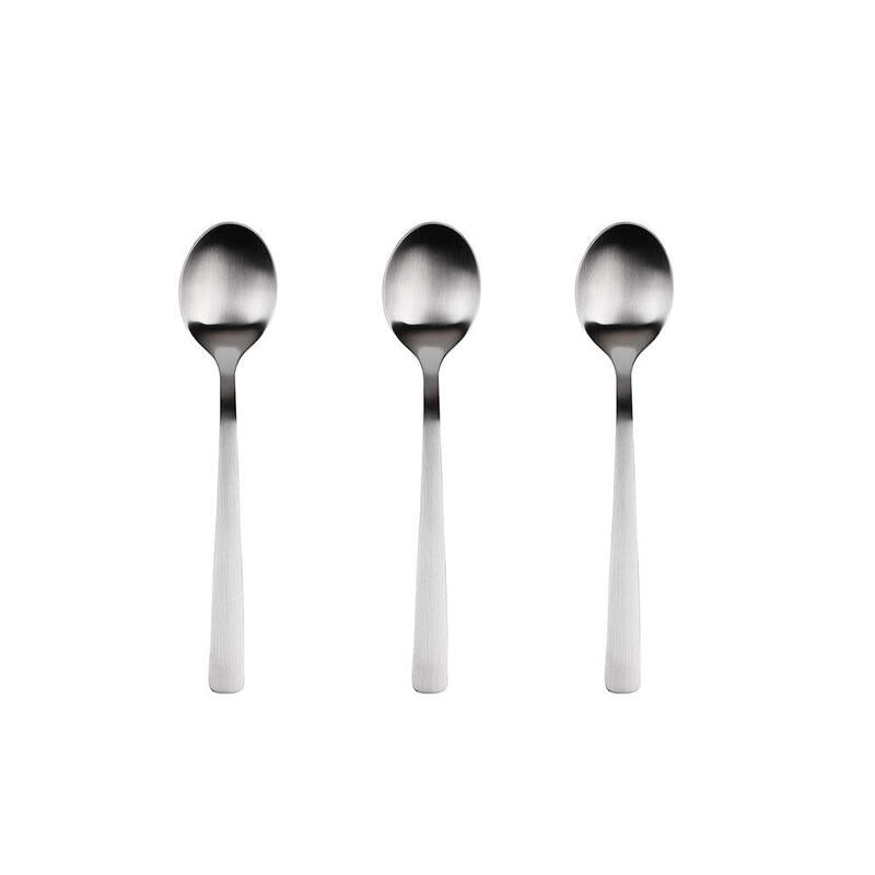 Pack De 4 Unidades - Set 3 Unid. Cucharilla De Acero Inoxidable Reciclado Mate Root Sg7773 San Ignacio