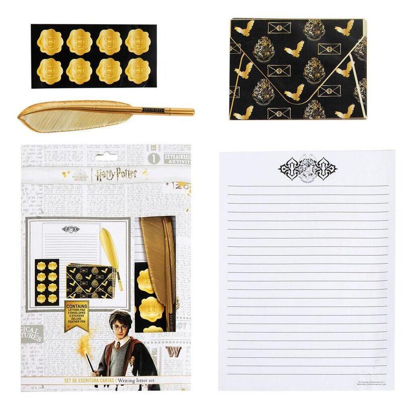 Pack De 4 Unidades - Set Papeleria Harry Potter