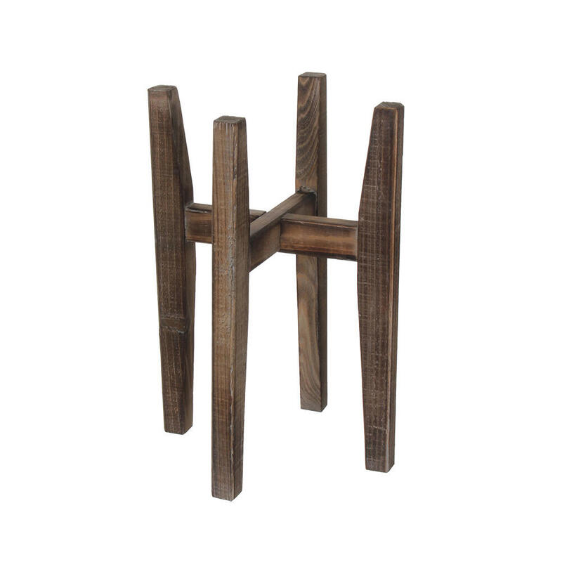Pack De 4 Unidades - Soporte De Madera Para Macetas Ascot 48x33x33cm