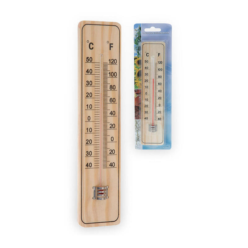 Pack De 4 Unidades - Termometro Para Interior Y Exterior 20cm