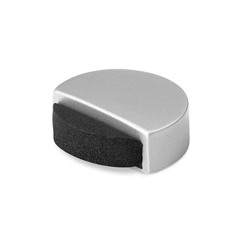 Pack De 4 Unidades - Tope Adhesivo Silencioso Cromo Mate (Blister) Inofix