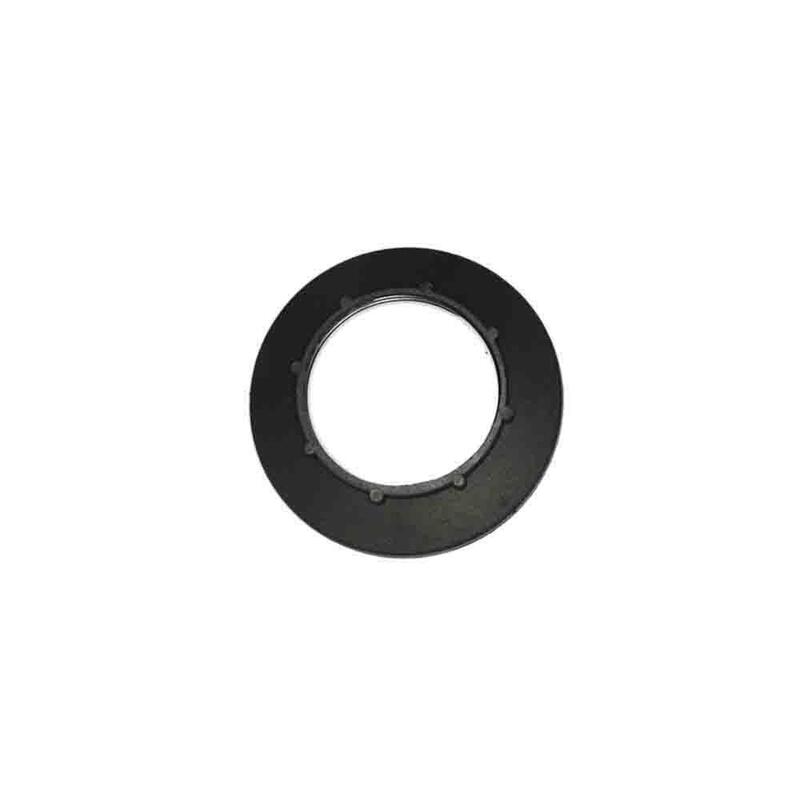Pack De 5 Unidades - Arandela Portalamparas E-27 Negra Solera 831-N