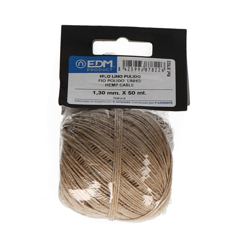 Pack De 5 Unidades - Bana Hilo Pulido Cañamo N5 50g Edm