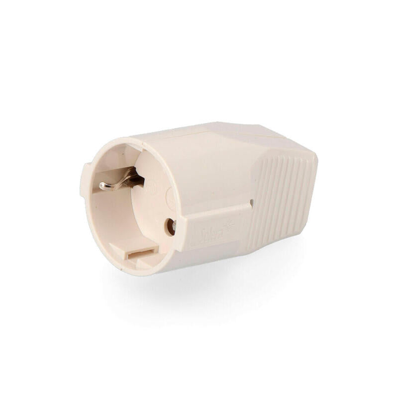 Pack De 5 Unidades - Base Aérea T/Tl Tipo F 4,8 Mm 10/16 A 250 V Blanca (Envasada)