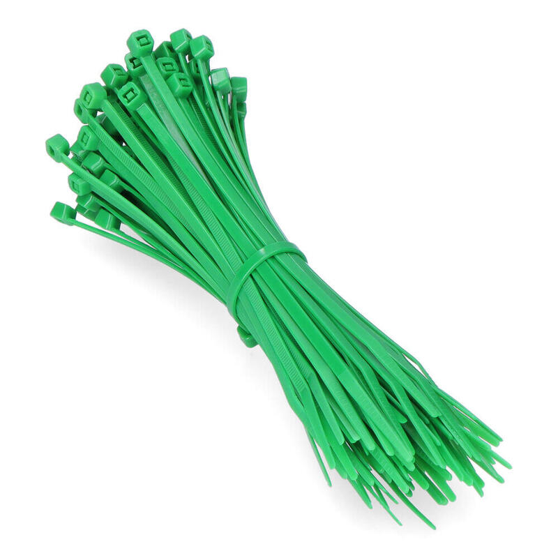 Pack De 5 Unidades - Brida Nylon Gbn 2,5x200mm Verde 100unid. Fischer