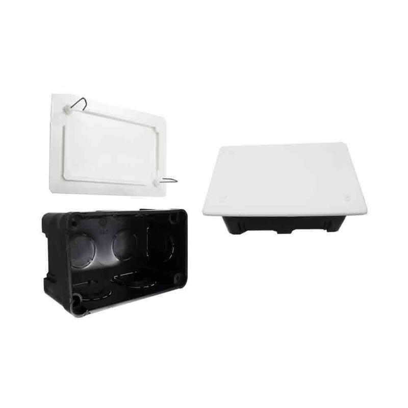 Pack De 5 Unidades - Caja Rectangular 50x100mm Garra Metalica Solera 561