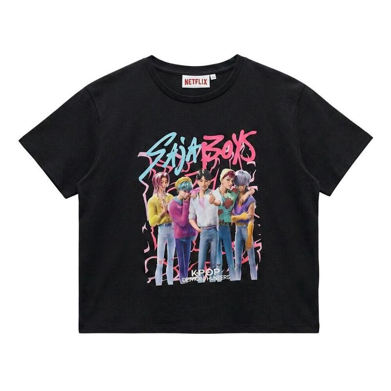 Pack De 5 Unidades - Camiseta Saja Boys Kpop Demon Hunters
