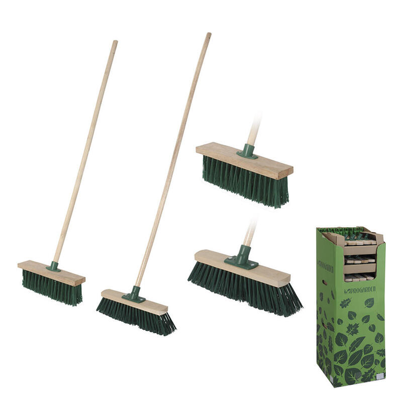 Pack De 5 Unidades - Cepillo Para Exterior Con Palo 40x120cm