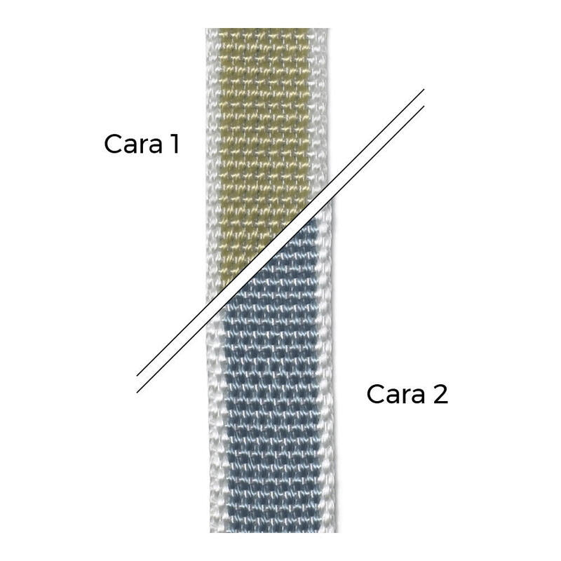 Pack De 5 Unidades - Cinta Persiana 08 22mm X 6m Gris/Beige (Blister) Cambesa