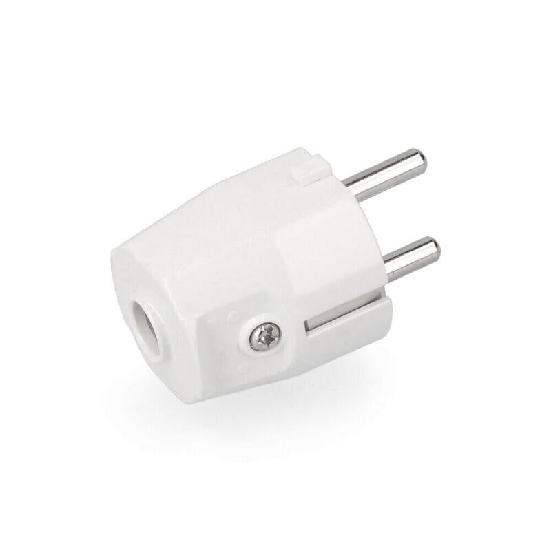 Pack De 5 Unidades - Clavija Schuko 10/16 A T/Tl 4,8mm Retractilada Edm
