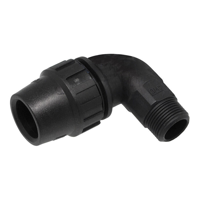 Pack De 5 Unidades - Codo Rosca Macho 25mm (3/4") Aqua Control