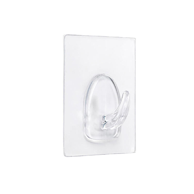 Pack De 5 Unidades - Colgador Adherente Reutilizable 60x47mm Transparente (Blister) Inofix
