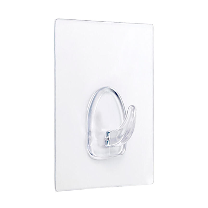 Pack De 5 Unidades - Colgador Adherente Reutilizable 80x62mm Transparente (Blister) Inofix