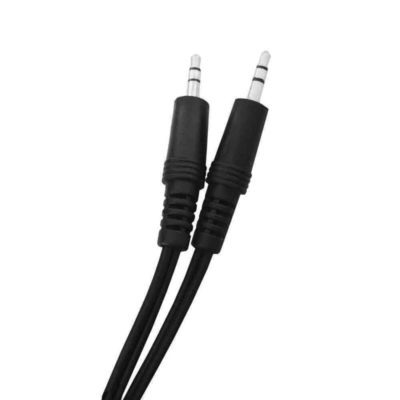 Pack De 5 Unidades - Conexion Audio Jack 3,5mm Stereo Macho A Jack 3,5mm Stereo Macho 1,5m Edm