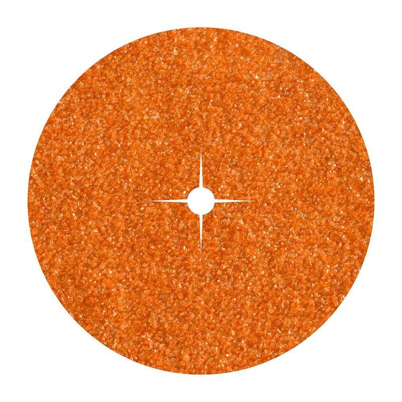 Pack De 5 Unidades - Discos De Papel Abrasivo De Corindón Ø125 Mm, Grano 80, Pack 10 Uds