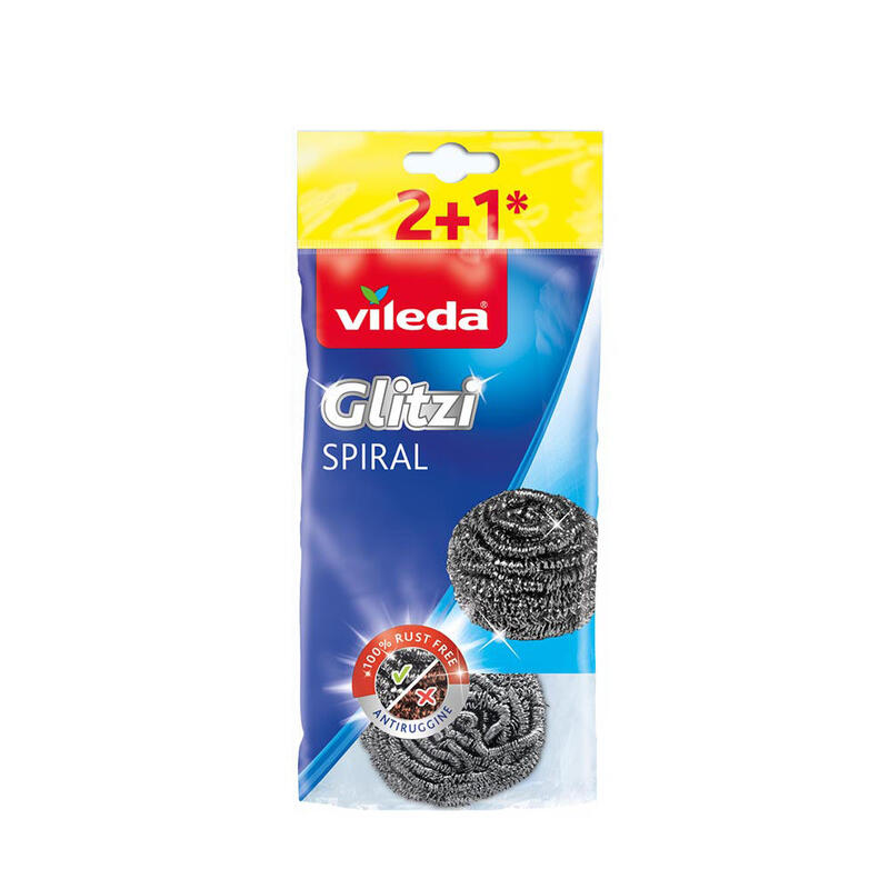 Pack De 5 Unidades - Estropajo Inox Spirale 2+1