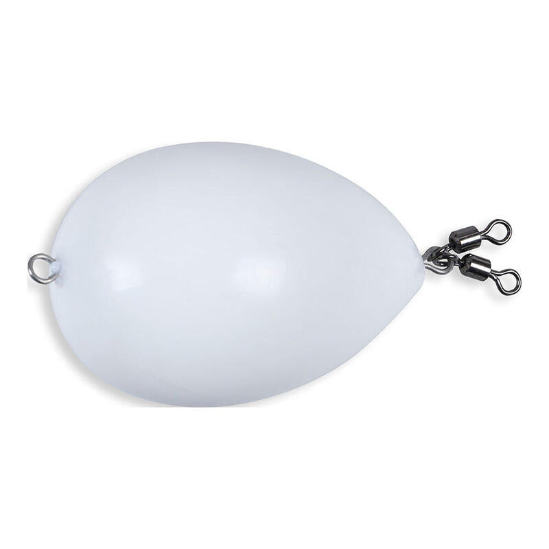 Pack De 5 Unidades - Flotador Especial Lance Para Pesca Con Artificiales Blanco 40 G