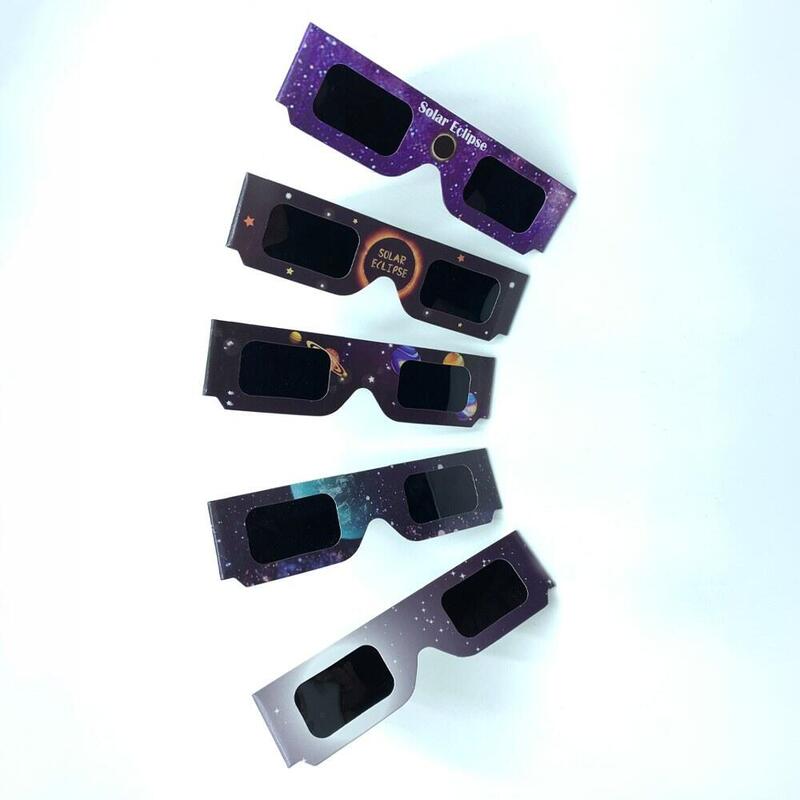 Pack De 5 Unidades - Gafas Para Eclipse Solar Modelos Variados