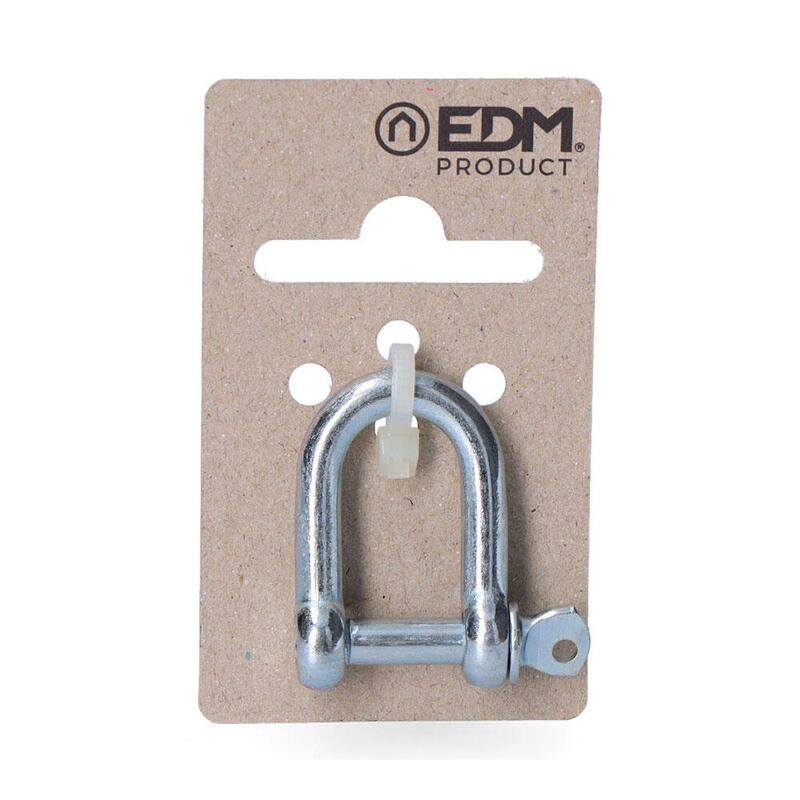 Pack De 5 Unidades - Grillete Galvanizado 6mm 1/4" Edm