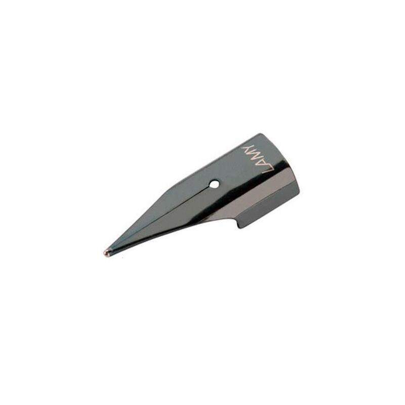 Pack De 5 Unidades Lamy Plumín Z50 Recambio Lh Para Zurdos Acero Pulido Negro