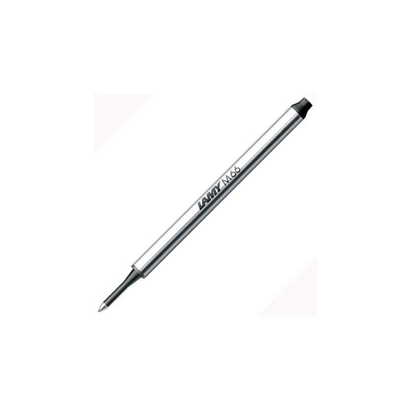 Pack De 5 Unidades Lamy Recambio Rollerball M66 Punta Media Negro