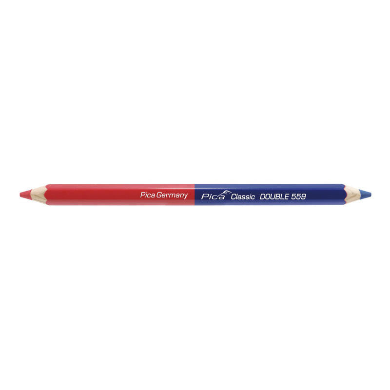 Pack De 5 Unidades - Lápiz De Doble Punta Roja Y Azul