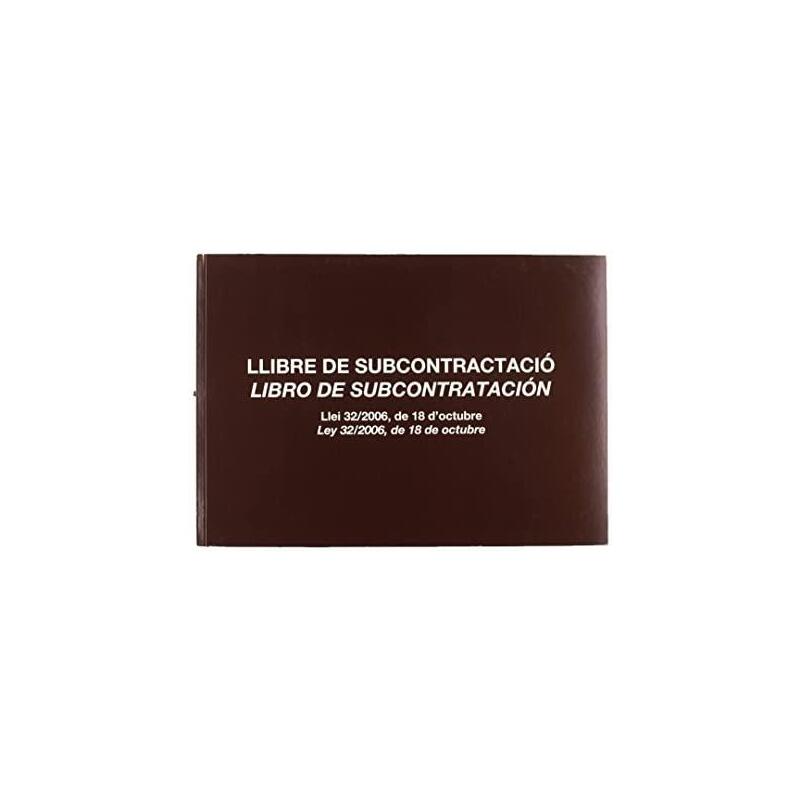 Pack De 5 Unidades Miquelrius Libro De Subcontratación Oficial Castellano/Catalán-Valenciano
