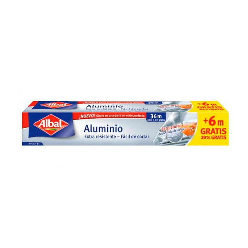 Pack De 5 Unidades - Papel De Aluminio 30m Albal