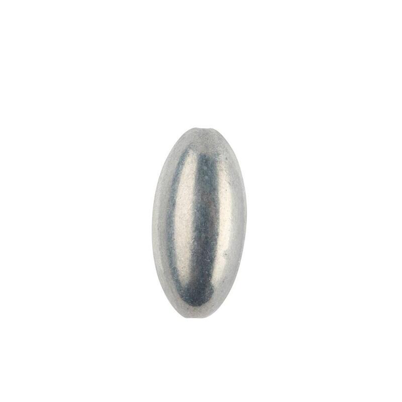 Pack De 5 Unidades - Peso De Pesca Forma Oliva 17 G, Bolsa 5 Uds