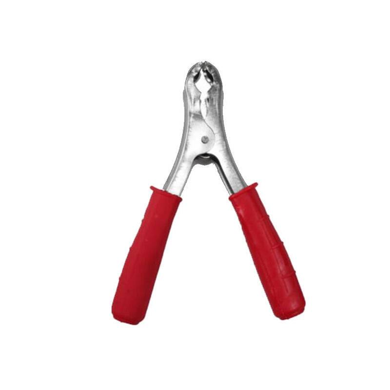 Pack De 5 Unidades - Pinza Para Bateria 120a 144x80mm Roja
