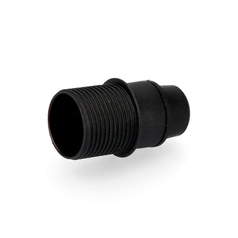 Pack De 5 Unidades - Portalamparas E-14 Semi-Roscado Negro Solera 6584ctn