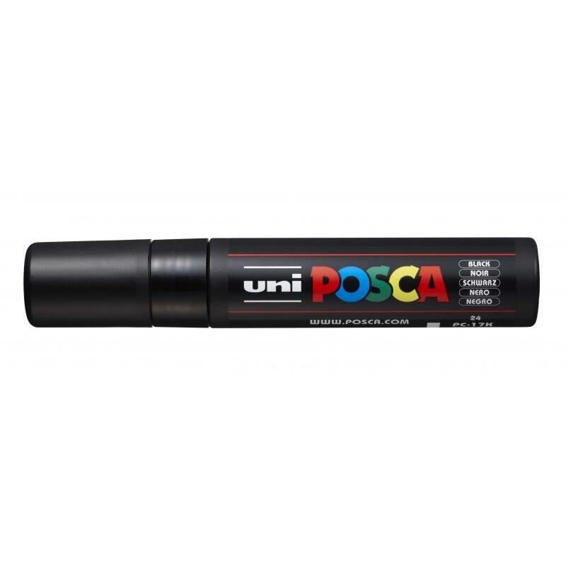 Pack De 5 Unidades Posca Pc-17k Marcador De Pintura - Punta De Poliester Biselada 15mm - Ancho De Trazo Muy Grueso -