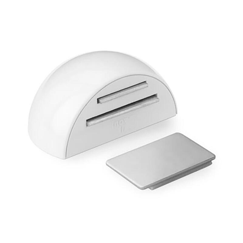 Pack De 5 Unidades - Retenedor Adhesivo Magnetico Blanco (Blister) Inofix