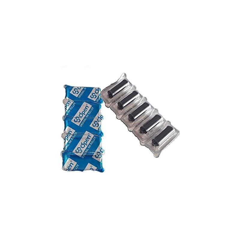 Pack De 5 Unidades Swing Rodillo De Tinta Ink-Roller Open Etiquetadora De Precios Negro