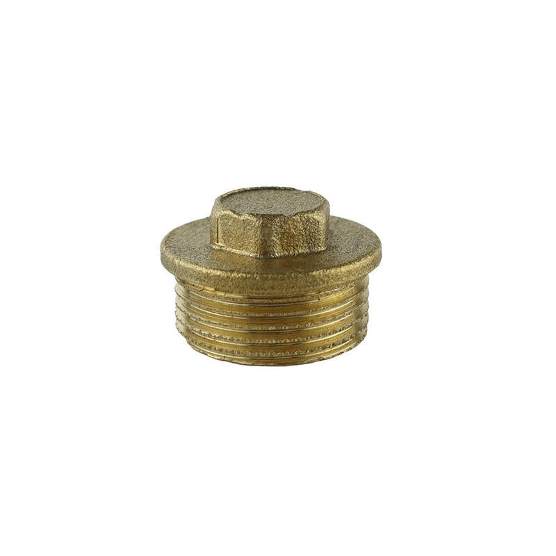 Pack De 5 Unidades - Tapón Macho De 1/2" Latón Aqua Control