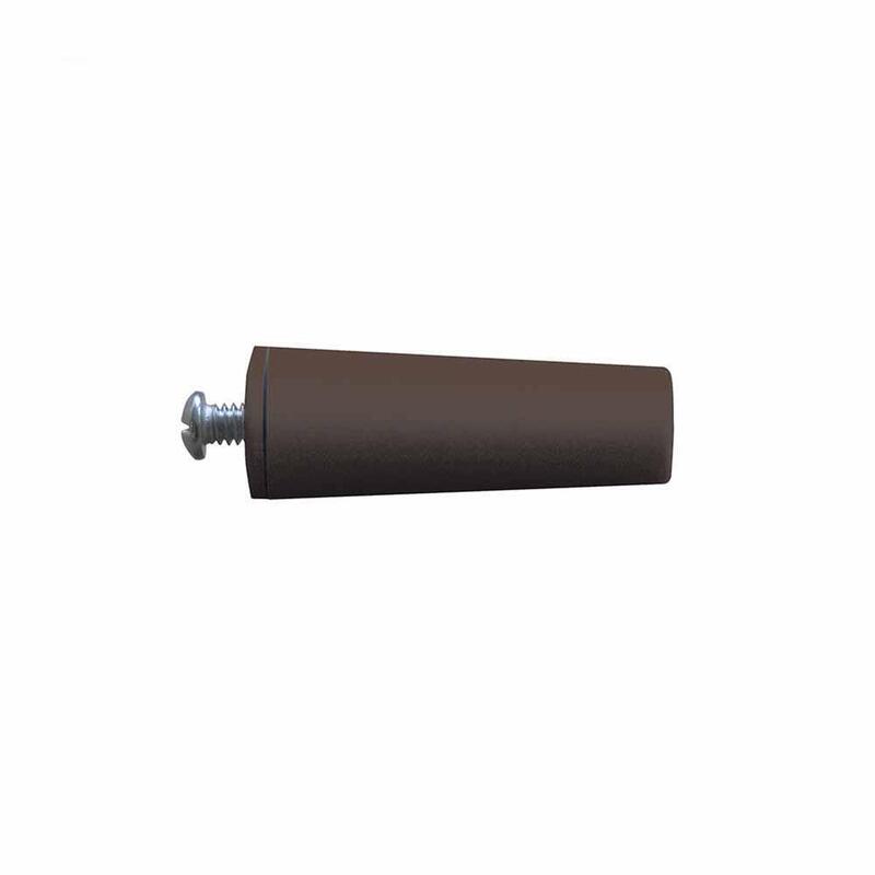 Pack De 5 Unidades - Tope Para Persiana Marron 60mm Largo