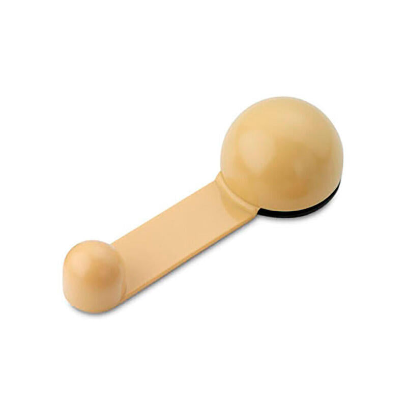 Pack De 5 Unidades - Tope Retenedor Giratorio Adhesivo Beige (Blister) Inofix