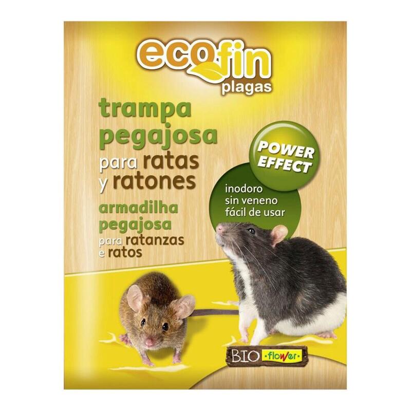 Pack De 5 Unidades - Trampa Pegajosa Para Ratas Y Ratones Fin