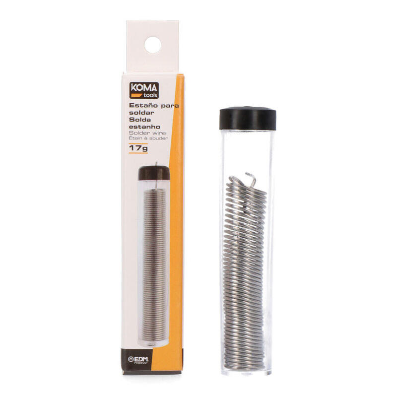 Pack De 5 Unidades - Tubo De Estaño 63% 1mm. 17g. Koma Tools