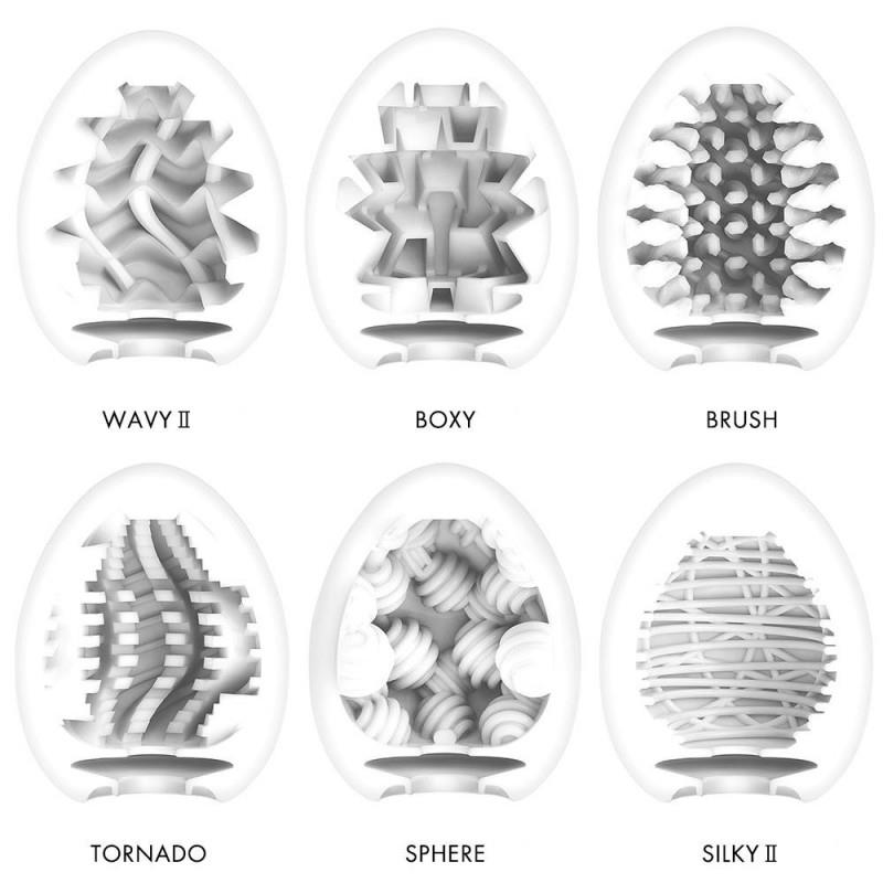 Tenga - Easy Beat Huevo Masturbador Pack 6 Uds
