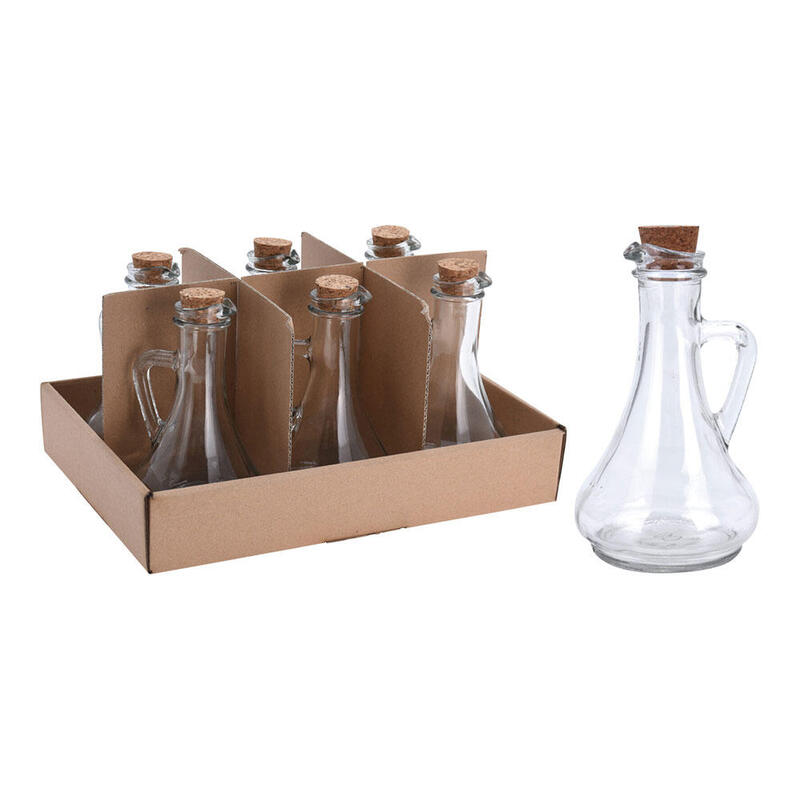 Pack De 6 Unidades - Aceitera Clasica De Cristal 30cl