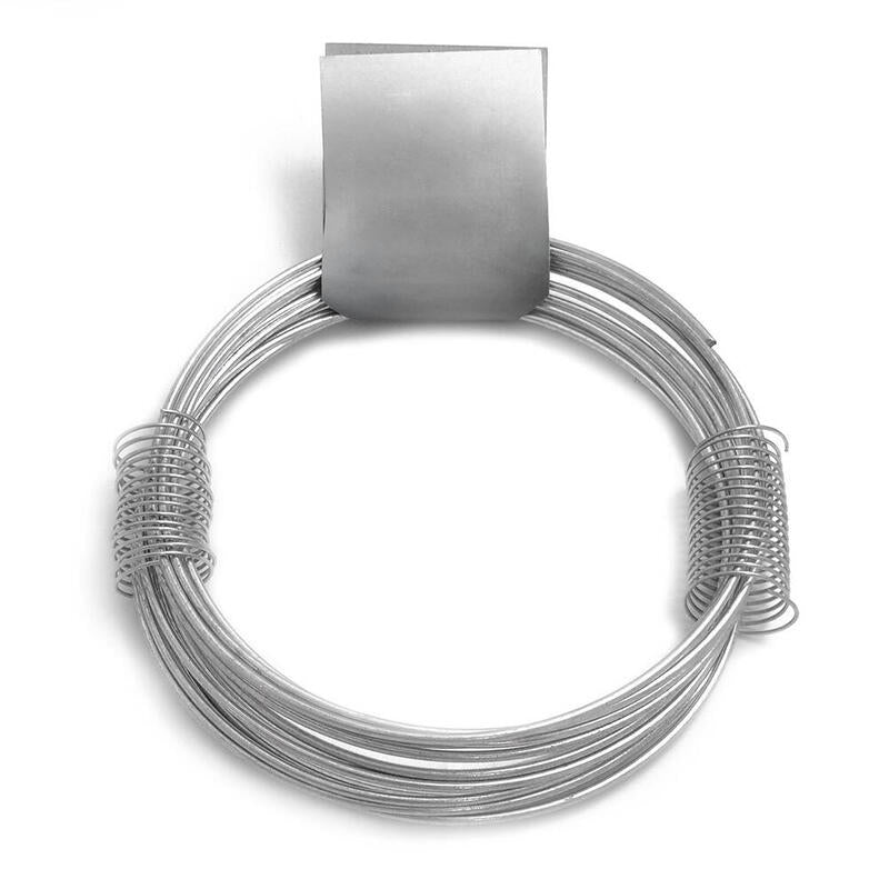 Pack De 6 Unidades - Alambre Zincado N° 14 - 2,20mm X 7m - 210g